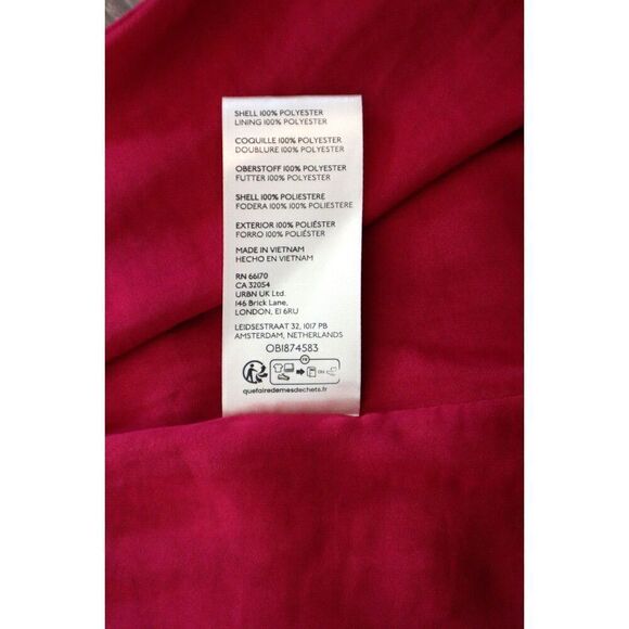 Free People OB1874583 Women's Sz Small Pink Satin Halter Low Back Maxi Dress - Picture 8 of 13